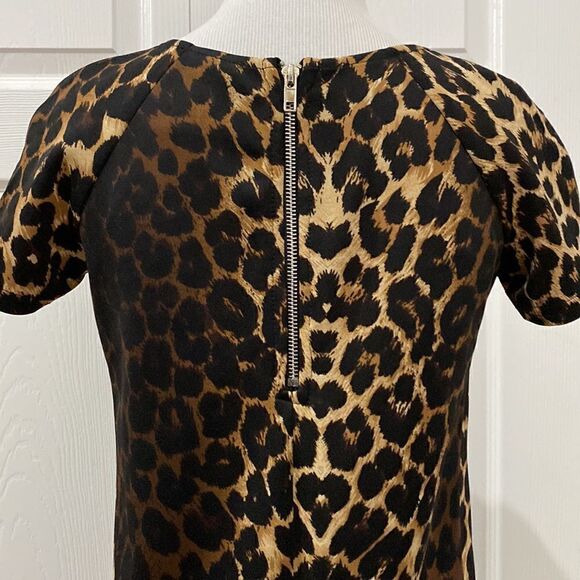 Bar III Leopard Ombre Bodycon Shift Dress - Picture 7 of 12